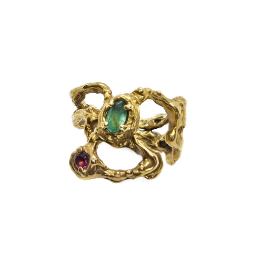 Vine Treasure Chest Ring