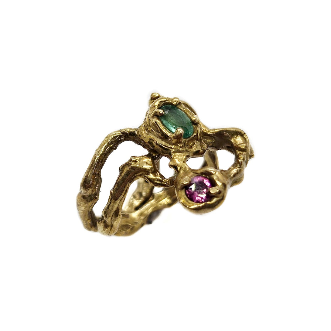 Vine Treasure Chest Ring